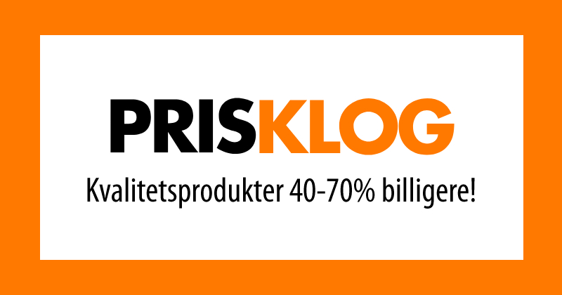 Kvalitetsprodukter 40-70% billigere!
