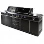 Dobbelt gasgrill med varmluftfunktion | Denver Blackline