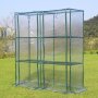Plast drivhus 0,7m | Stlramme med PVC-belgning