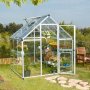 Drivhus 3,4m | Klar polycarbonat | Harmoni