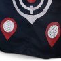 Z-formet golfnet til slagvelse