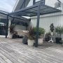 Skydetag veranda 12m | Skyde altantag | Kanalplast / Aluminium