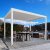 Pergola Premium 4x3m | Motordrevet lameltag | hvid