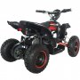 Elektrisk quad bike / Mini-ATV til brn 500W | 36V 12Ah batteri - Sort/rd