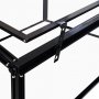 Minidrivhus med bne dr | 4mm sikkerhedsglas | Sort