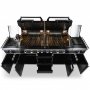 Dobbelt gasgrill med varmluftfunktion | Denver Blackline