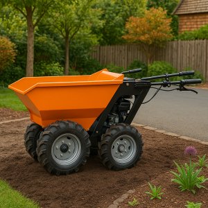 Mini dumper / Motor drevet trillebør 196cc | 250 kg Mini dumper / Motor drevet trillebør 196cc | 250 kg
