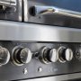 Dobbelt gasgrill med varmluftfunktion | Denver Blackline