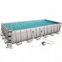 Bestway pool over jorden 7,3x3,7m - 132cm dybde | Power Steel (56474)