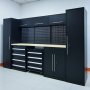 Komplet garage interiør | Sort