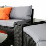Rund lounge gruppe | Smart indbygget pudeopbevaring | Lyfco Frings
