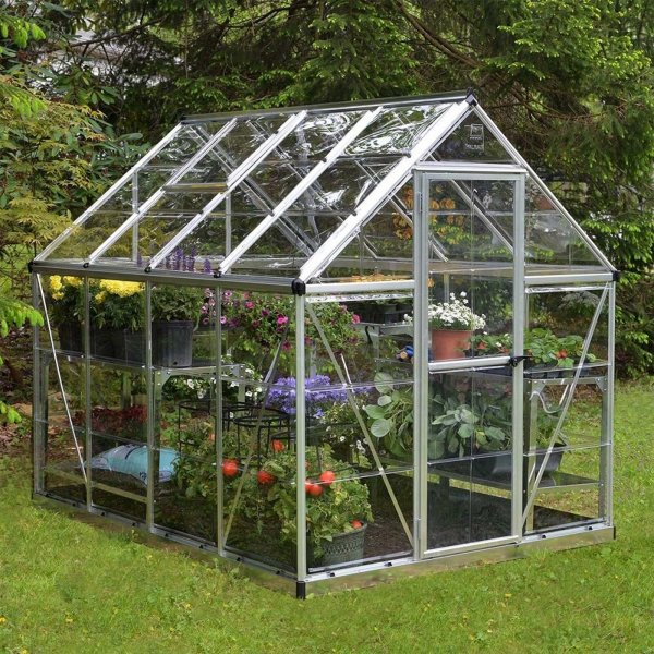Drivhus 4,6m | Klar polycarbonat | Harmoni